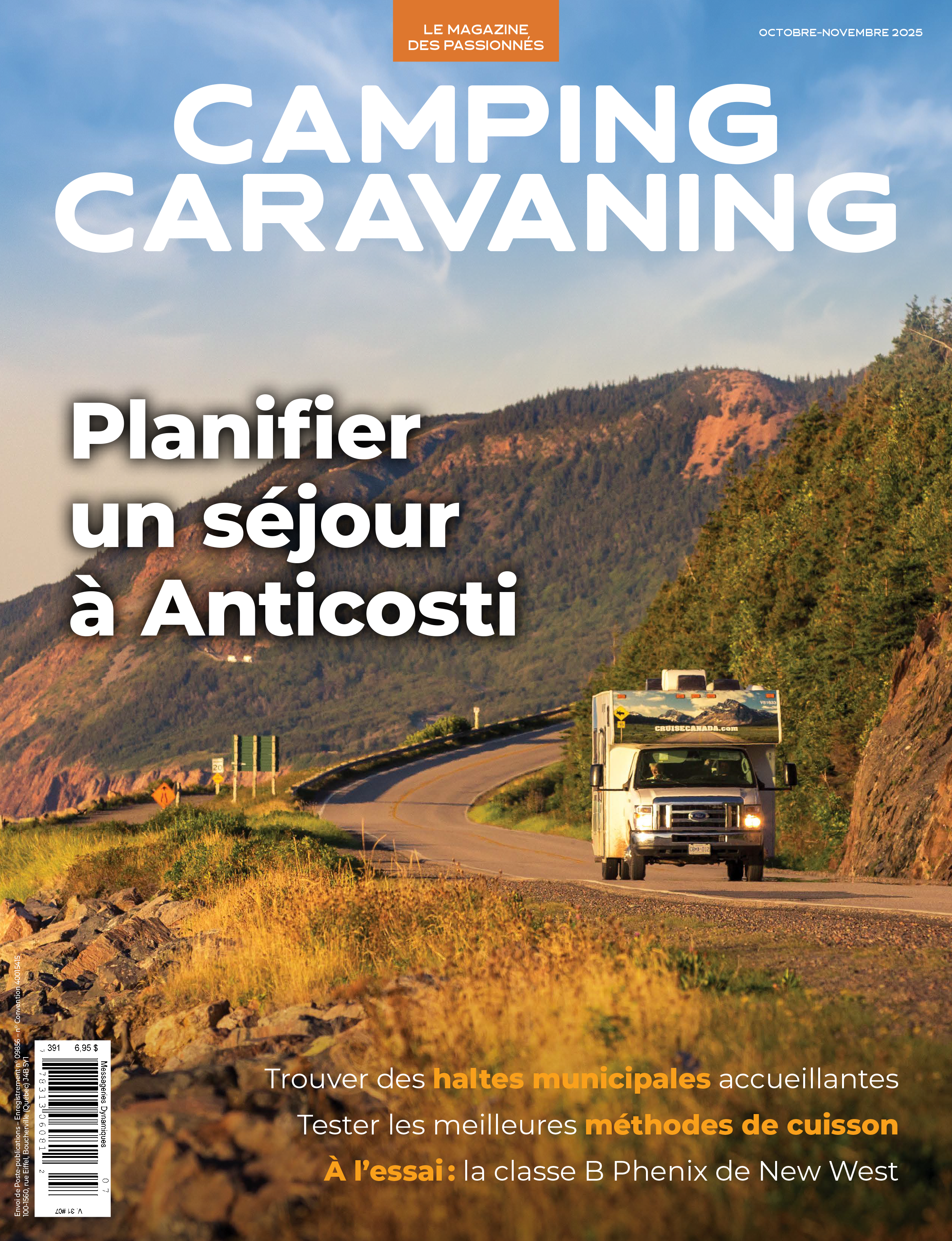 Présentement en kiosque - Octobre-novembre 2025 - Magazine Camping Caravaning Présentement en kiosque - Octobre-novembre 2025 - Magazine Camping Caravaning